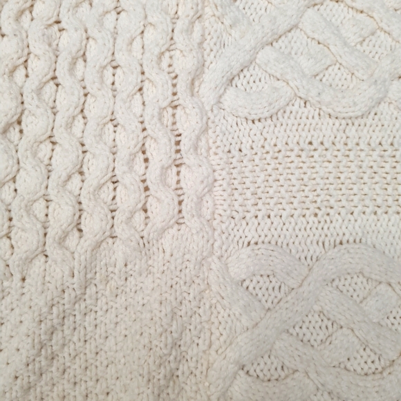 MADEWELL patchwork sweater vest cream size L - Picture 6 of 7